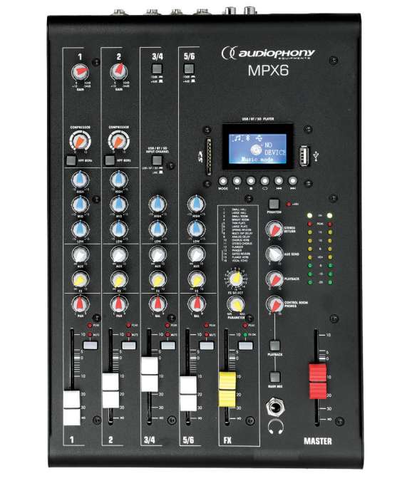 PAR - table de mixage sonore Console de Mixage Sonore , Mélangeur de Son  USB pour la Production Musicale à photo micro - Cdiscount TV Son Photo