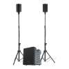 SYSTEME AMPLIFIE MOJO1024APP AUDIOPHONY CAISSON + 2 SAT AVEC DSP