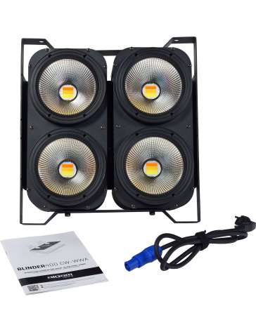 BLINDER COB X4 100W BLINDER400CW-WWA ALGAM LIGHTING BLANC CHAUD/FROID/AMBRE